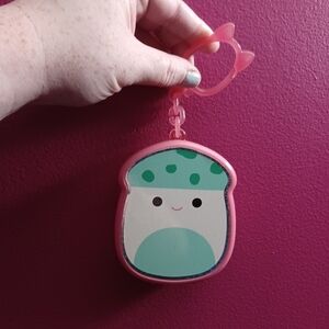 Squishmallows Squish-a-longs Storage Clip +3 Mini-Squish (No Box)